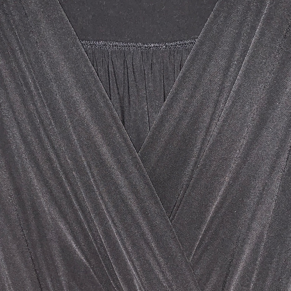 Denver Hayes Black and Blue Maxi Dress - Picture 6 of 8